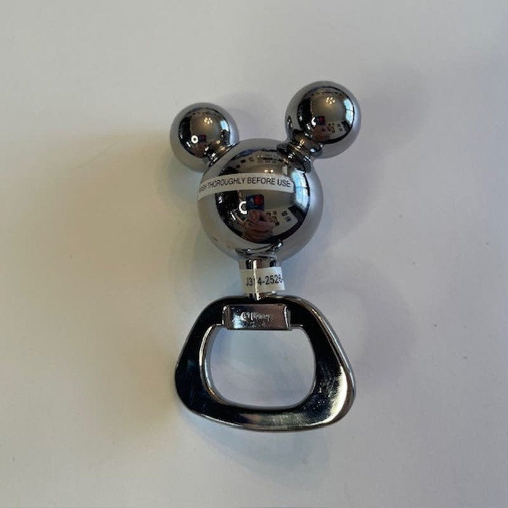 Disney 3.25" Stainless Steel Bottle Opener NEW NWT